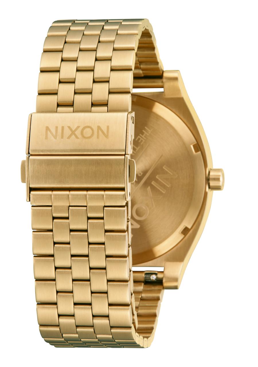 Nixon Time Teller Solar Gold and Black watch