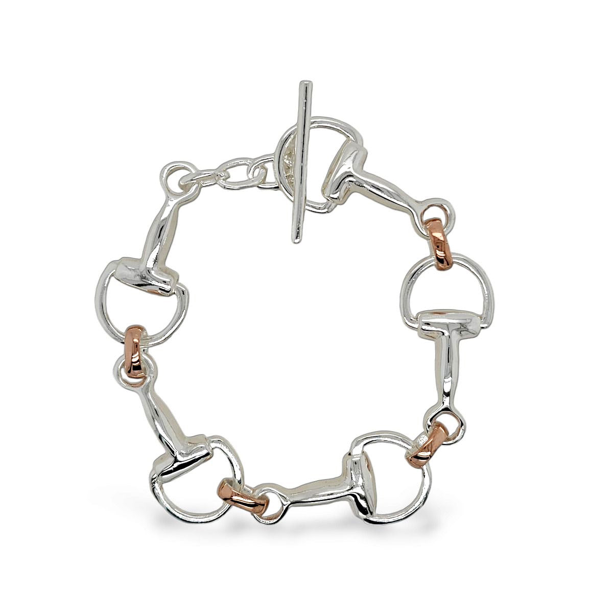 Sterling Silver Horsebit Bracelet