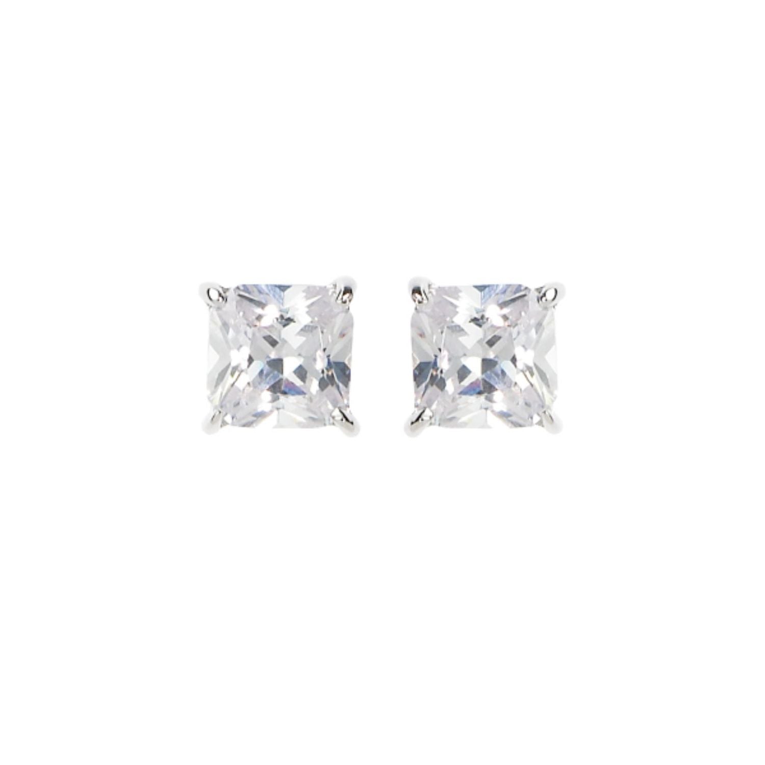 Georgini - Sterling Silver Cubic Zirconia 5mm Stud Earrings