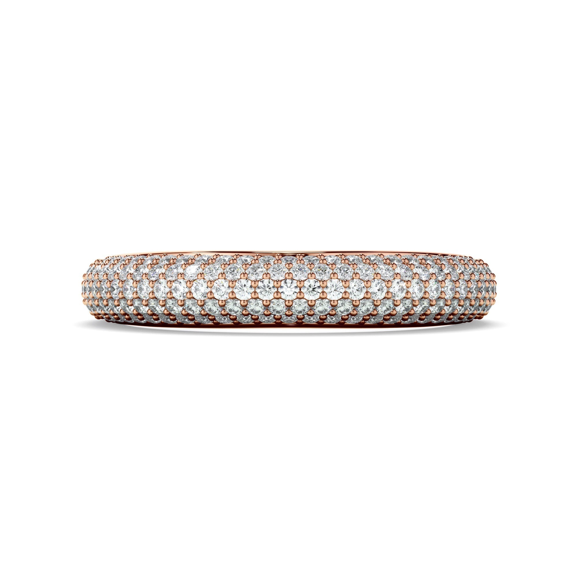 Diamond Multi Pave Wedding Ring