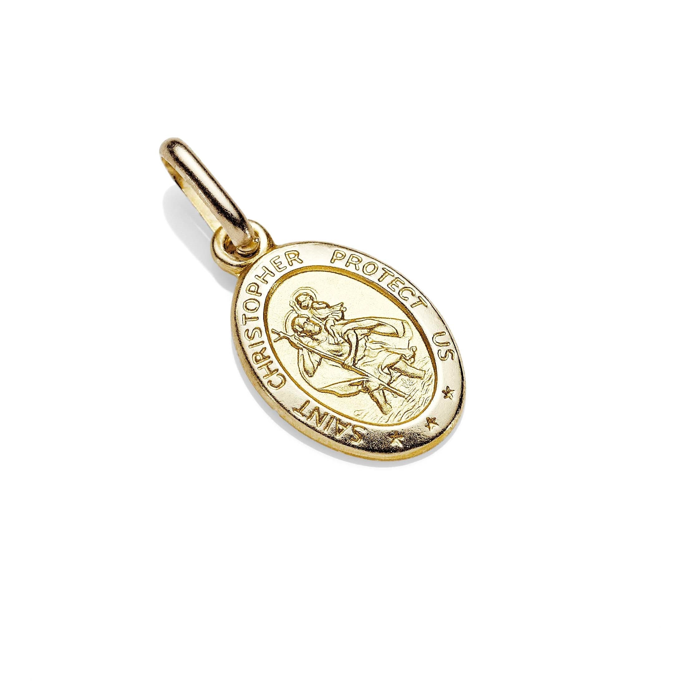 St christopher deals chain gold